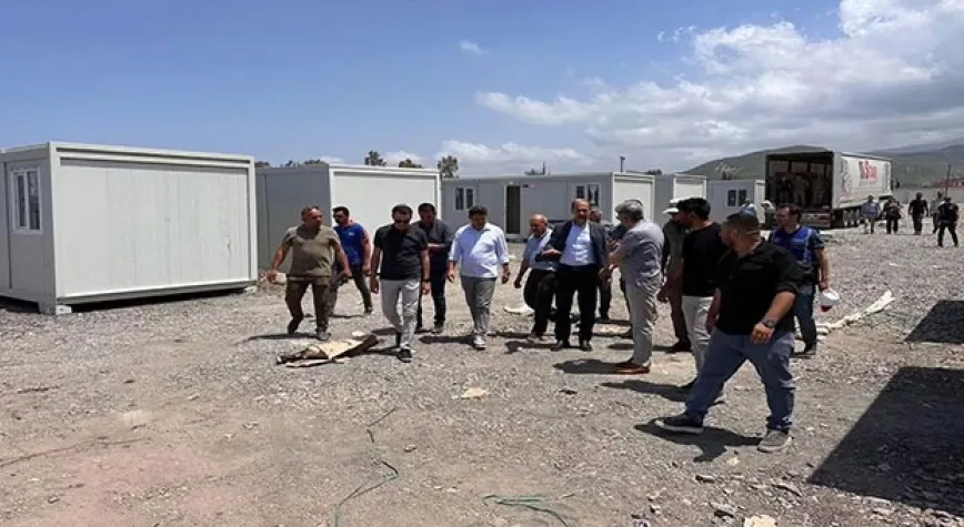 Konteyner Kentte Çalışmalar Tam Gaz