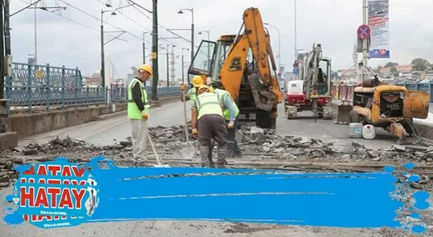 Köprüde deprem güçlendirme çalışmaları