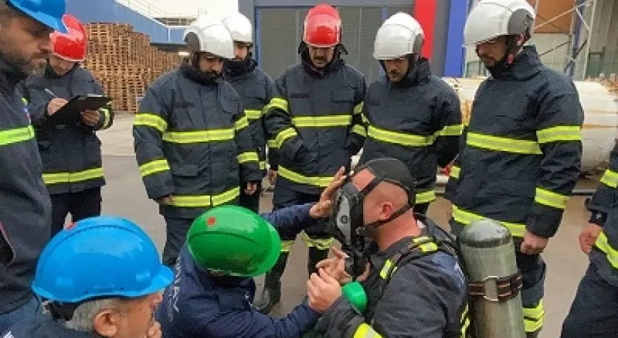 KORUMA KLOR PERSONELİNE YANGIN EĞİTİMİ
