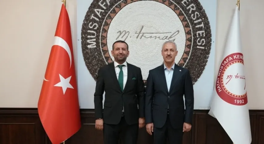 KOSGEB İl Müdürü Öztaş’tan Rektör Eren’e Ziyaret
