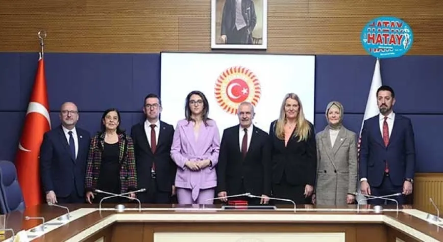 KOSOVA PARLAMENTO HEYETİNİN TBMM'DEKİ TEMASLARI