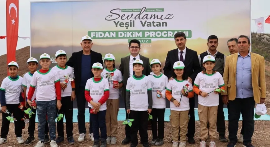 Kozaklı’da 266 Bin Fidan Toprakla Buluştu