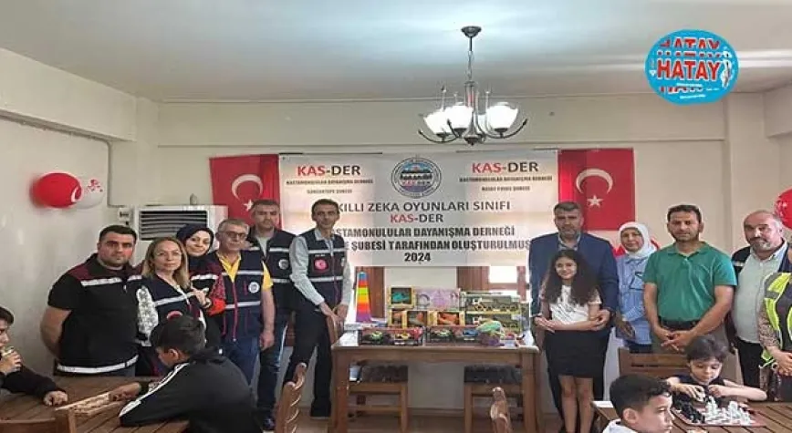 KÜLTÜR EVİNE AKILLI ZEKA OYUNLARI SINIFI
