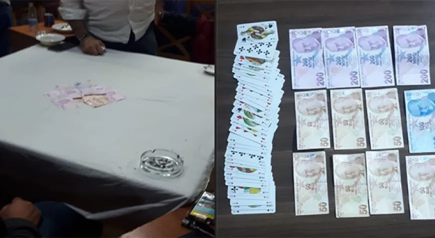 Kumar oynayan kişilere para cezası