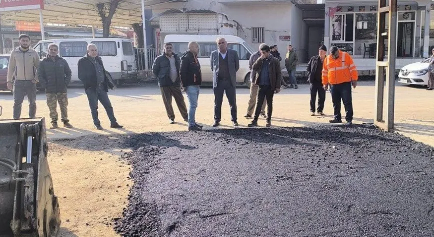 KUMLU’DA ASFALT ÇALIŞMALARI