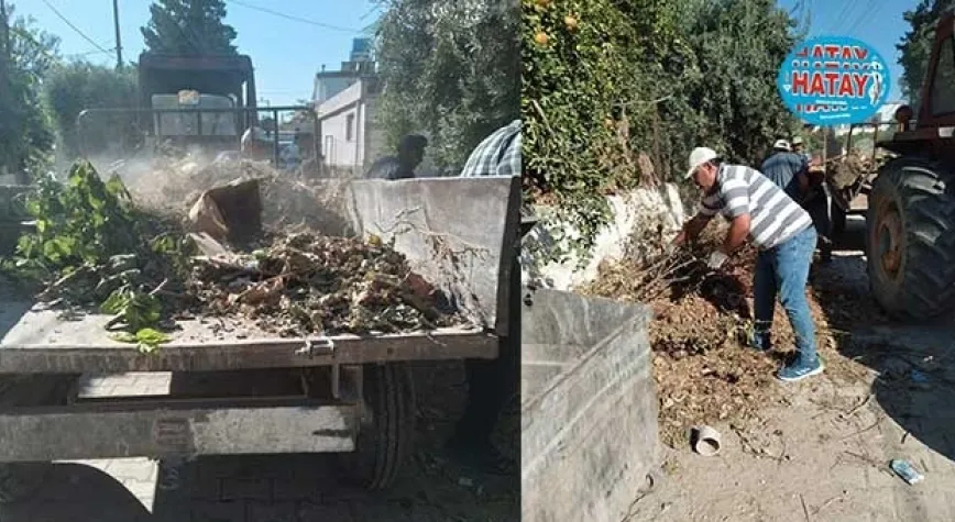 KUMLU’DA TEMİZLİK SEFERBERLİĞİ