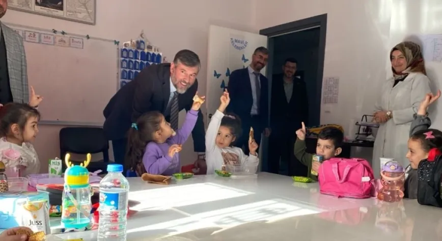Kuran Kursunda Öğrencilerle Buluştu