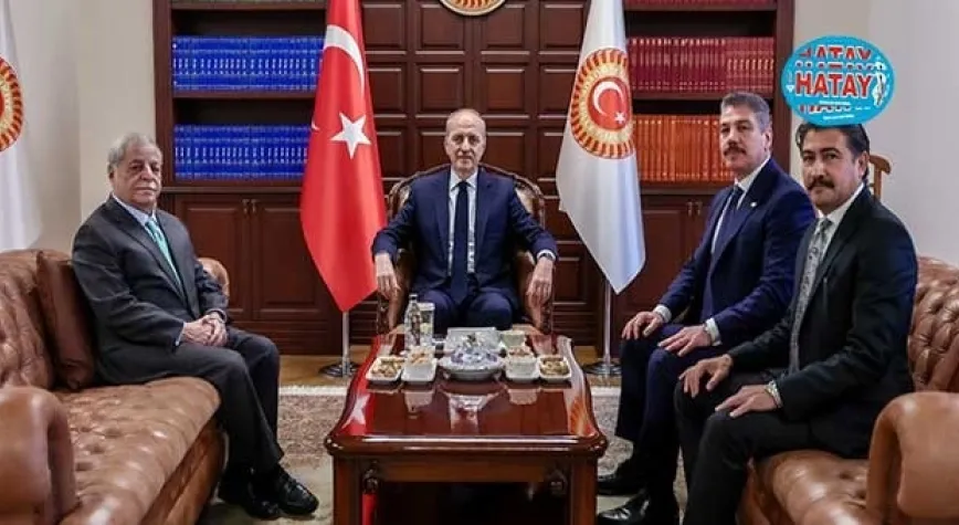 KURTULMUŞ, ESKİ ÜRDÜN BAŞBAKANI EL-HASAVNE'Yİ KABUL ETTİ