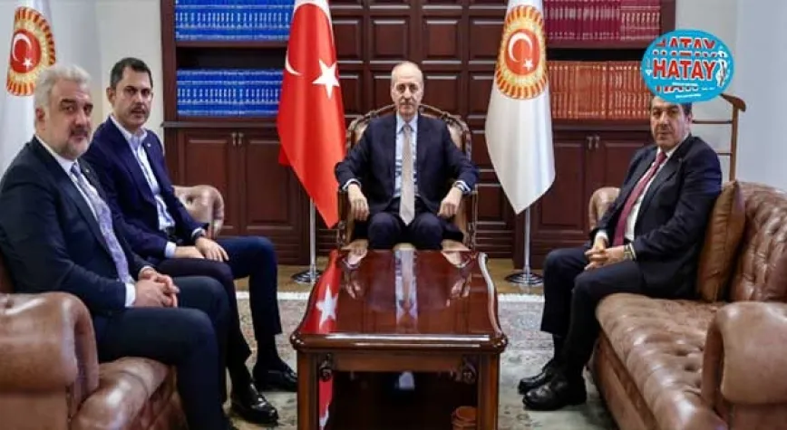 KURTULMUŞ, İBB BAŞKAN ADAYI KURUM'U KABUL ETTİ