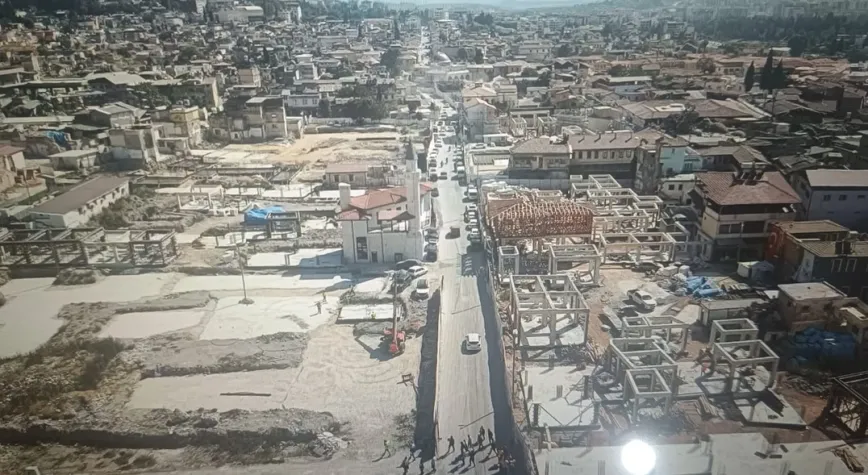 Kurtuluş caddesi yeniden doğuyor
