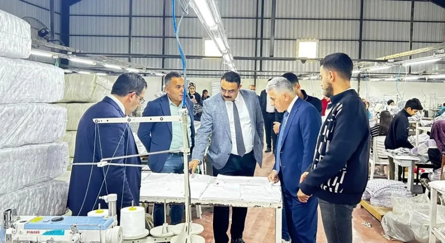 KURUM MÜDÜRLERİNDEN TEKSTİL FİRMASINA ZİYARET