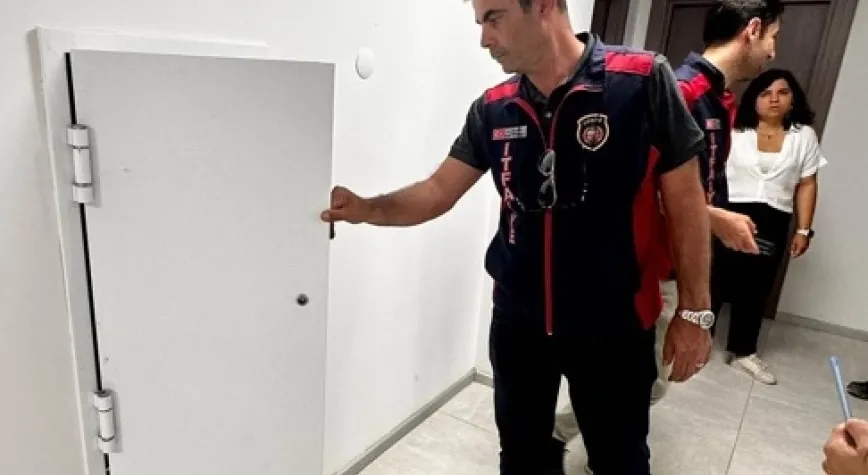 KYK yurtlarında yangın denetimi
