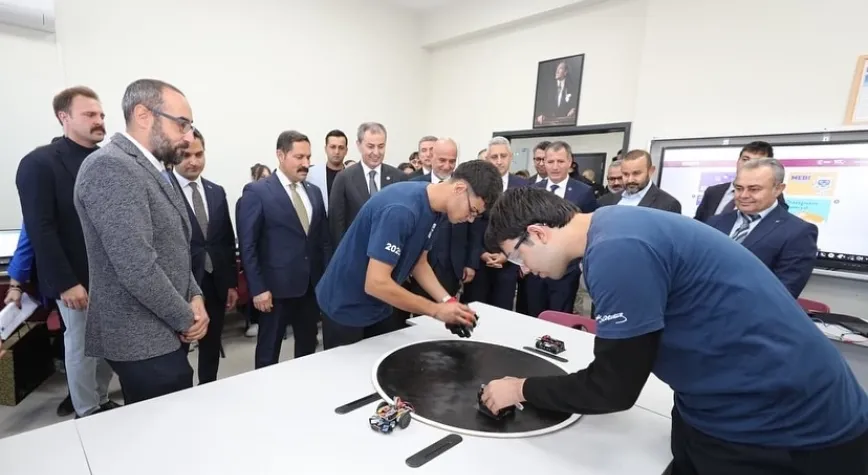 Laboratuvar sınıfı törenle açıldı