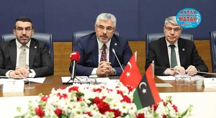 LİBYA PARLAMENTO HEYETİNİN TBMM’Yİ ZİYARETİ