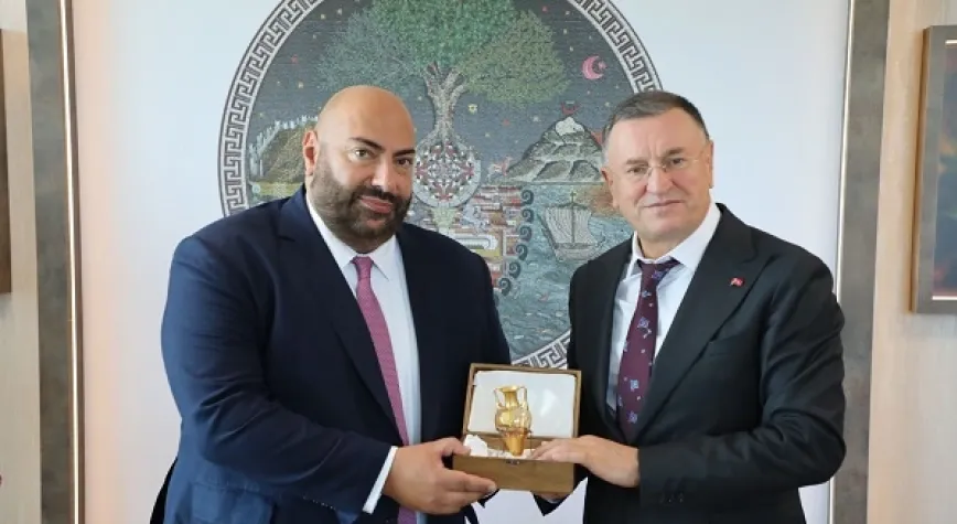 LÜTFÜ SAVAŞ BAŞKONSOLOS POLEO’YU KONUK ETTİ