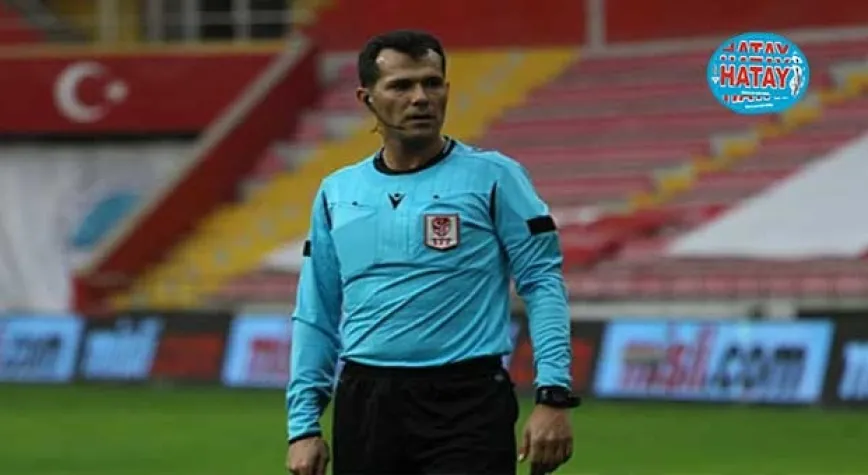 Maçın hakemi Burak Şeker