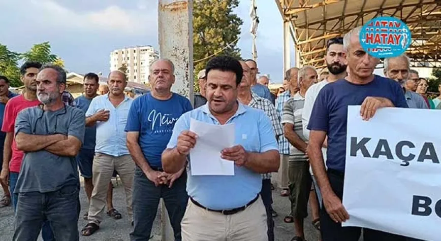 MAHALLE SAKİNLERİ BETON SANTRALİNİ BOYKOT ETTİLER