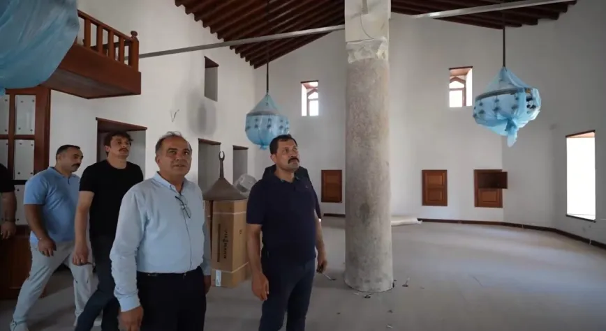 Vali Masatlı, Antakya’daki Tarihi Camilerde İnceleme Yaptı