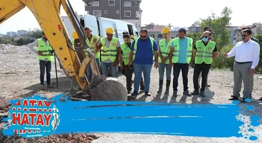 MASATLI DEFNE’DE ALTYAPI ÇALIŞMALARINI İNCELEDİ