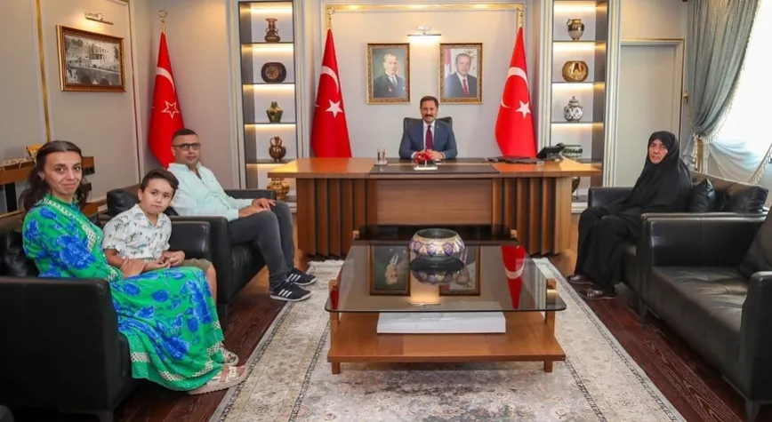 Masatlı şehit ailelerini ağırladı