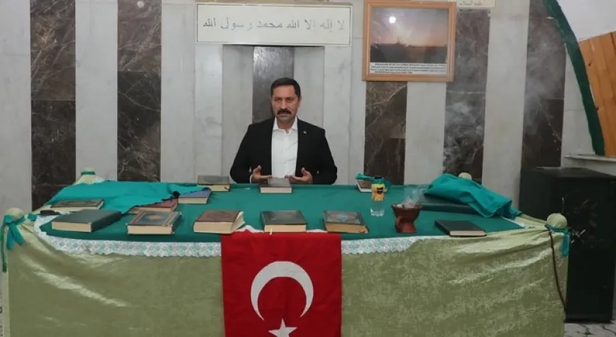 MASATLI ŞEYH YUSUF EL HEKİM TÜRBESİNİ ZİYARET ETTİ