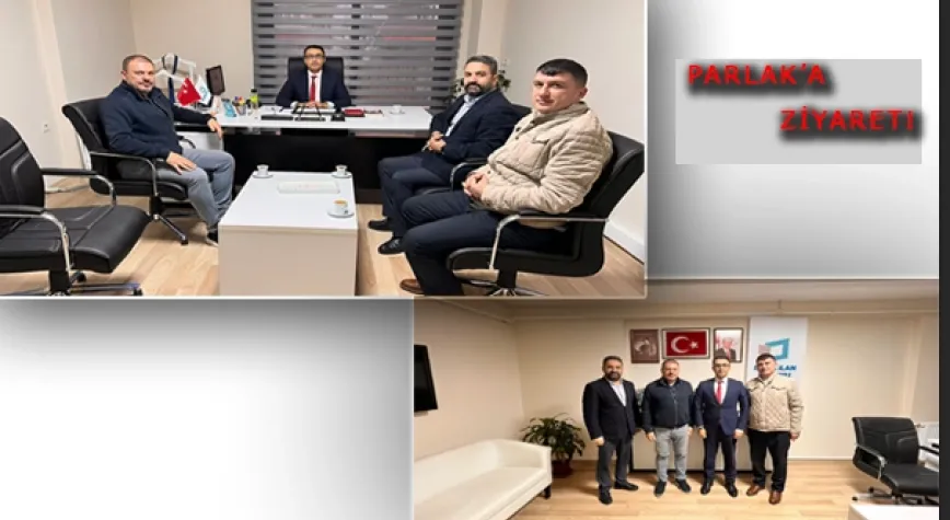 MAZMANOĞLU’NDAN PARLAK’A ZİYARET!