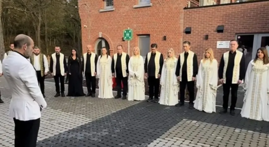 Medeniyetler Korosu Atatürk’ü Brüksel’de Andı