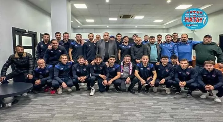MEHMET DÖNMEZ İSKENDERUN SPOR'U ZİYARET ETTİ