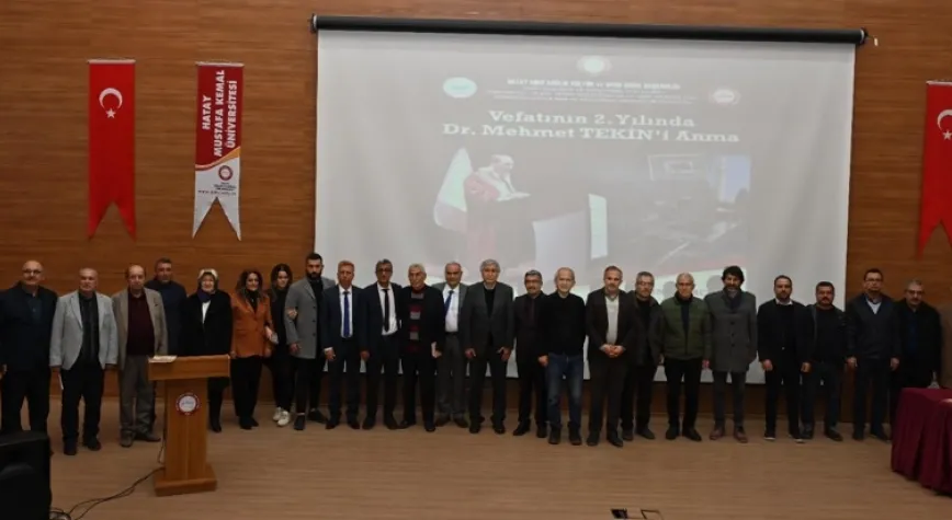 Mehmet Tekin MKÜ’de Anıldı