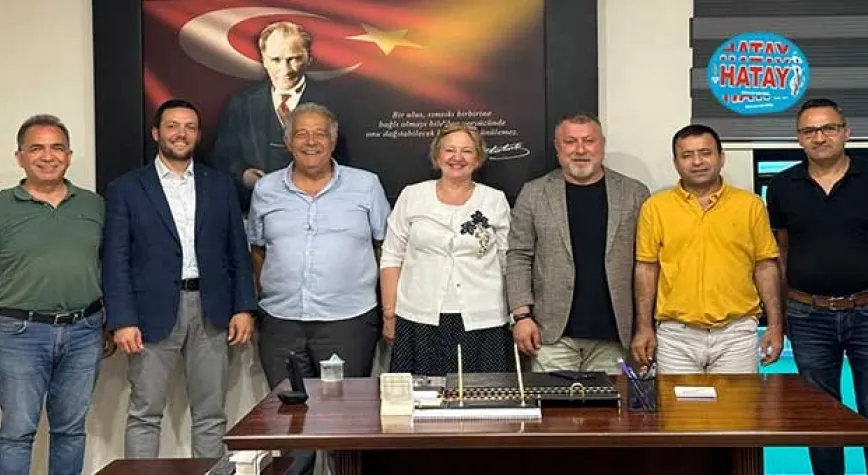 MELİH ERGİNSES'E HAYIRLI OLSUN ZİYARETİ
