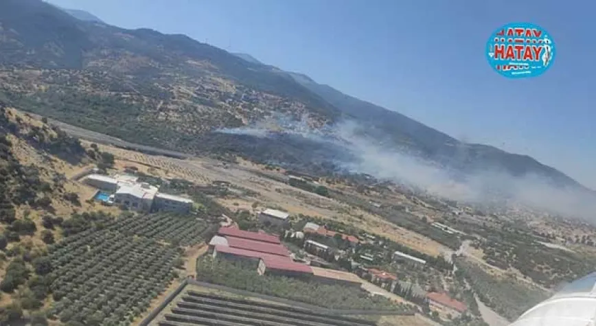 Menemen’deki  yangına müdahale sürüyor