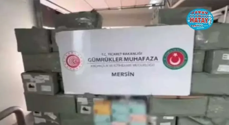 Mersin'de elektronik sigara operasyonu