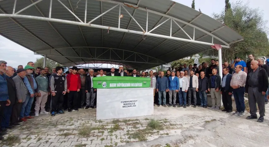 Mersin’de Ölen İşçi Hatay’da Defnedildi