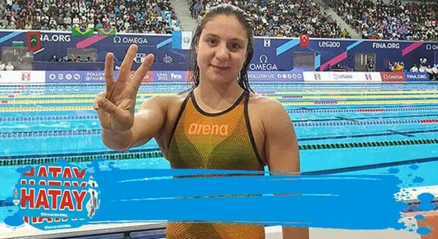 Merve Tuncel altın madalyanın sahibi oldu