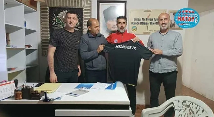 MESA SPOR İRFAN ÖZTÜRK İLE SÖZLEŞME İMZALADI