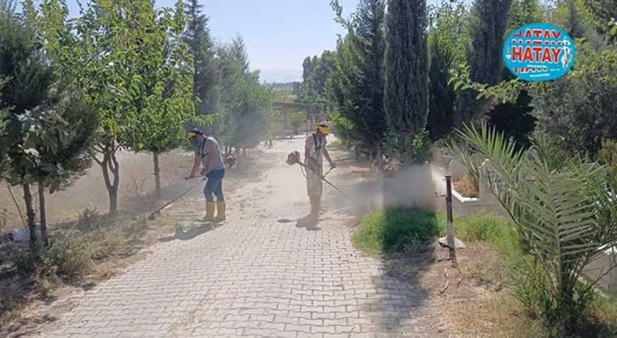 MEZARLIKLIKLARDA KESİNTİSİZ HİZMET