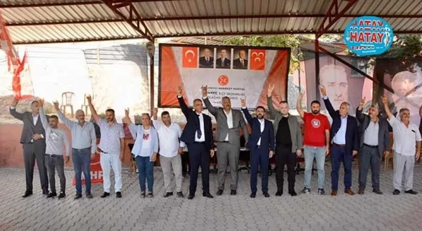 MHP Defne’de Kaplan güven tazeledi