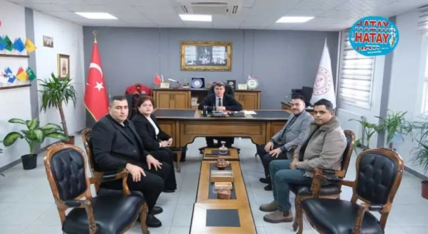 MİLLİ EĞİTİM MÜDÜRÜNE ZİYARET