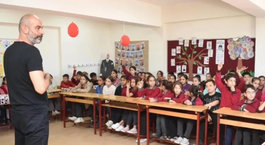 Minik öğrencilere sıfır atık eğitimi