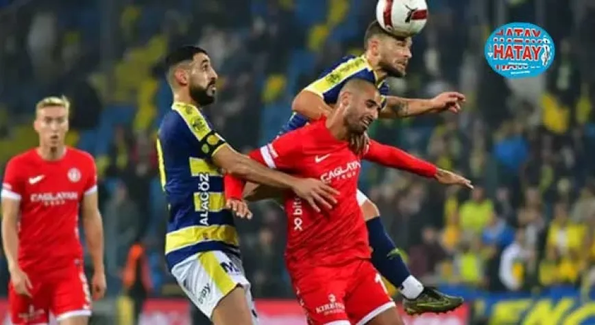 MKE Ankaragücü - Antalyaspor: 0-4
