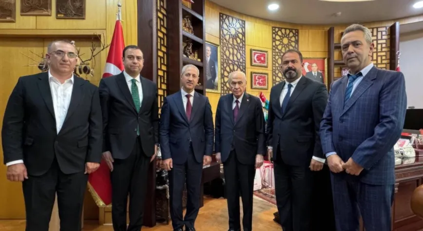 MKÜ Rektörü Eren’den Devlet Bahçeli’ye Hatay Projeleri Sunumu