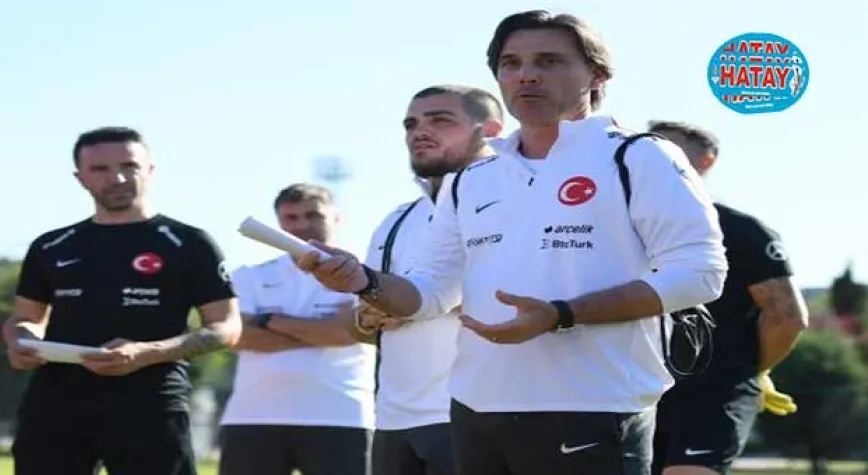 Montella'dan Ümit Milli Takım Antrenmanına Ziyaret