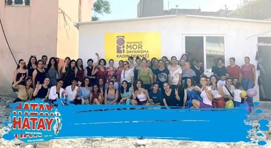 MOR DAYANIŞMA KADIN DERNEĞİ AÇILDI