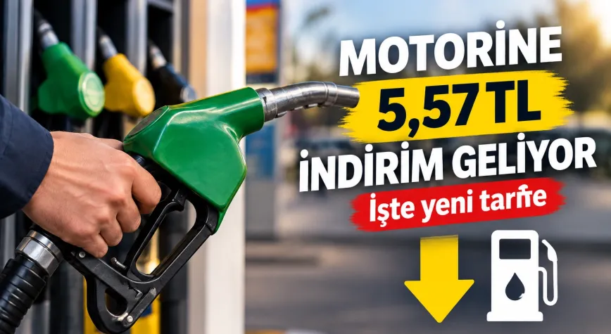 Motorine 5,57 TL İndirim Geliyor: Yeni Fiyatlar Belli Oldu
