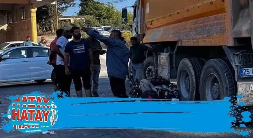 MOTOSİKLET SÜRÜCÜSÜ ÖLÜMDEN DÖNDÜ