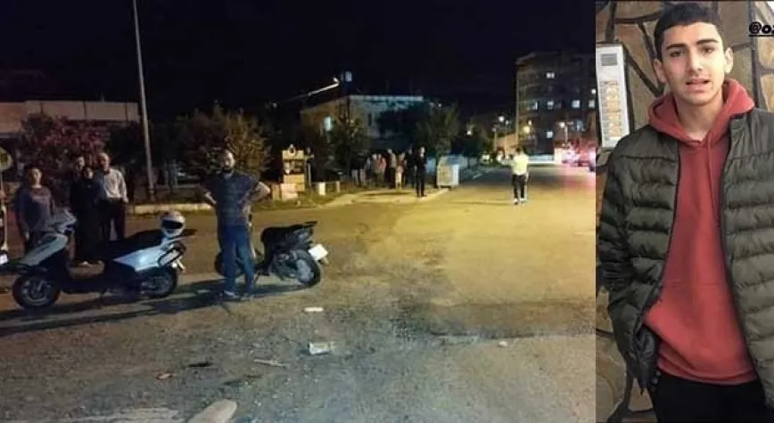 MOTOSİKLET KAZASINDA HAYATINI KAYBETTİ 