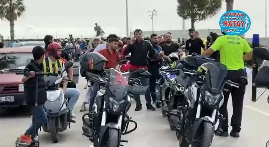 MOTOSİKLET KULÜBÜ’NDEN, 19 MAYIS KORTEJİ