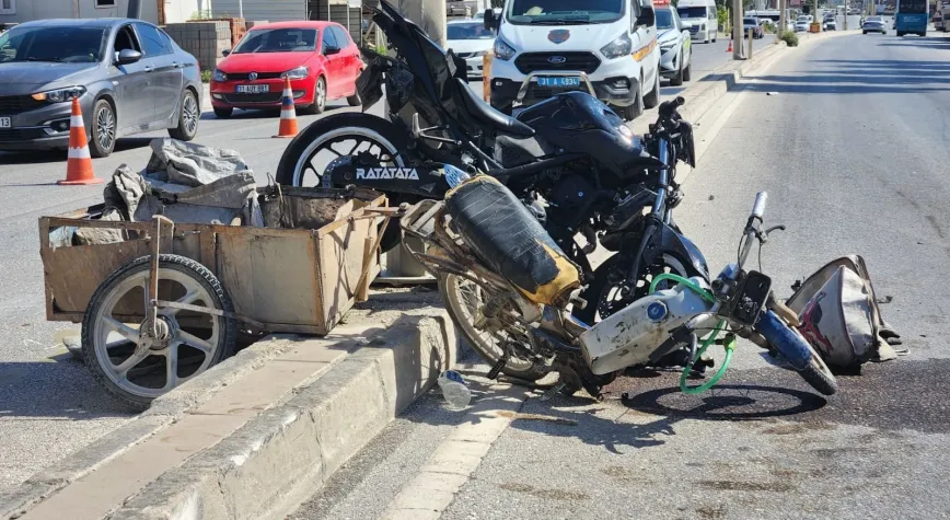 Motosikletler Çarpıştı: 72 Yaşındaki Sürücü Kazada Hayatını Kaybetti