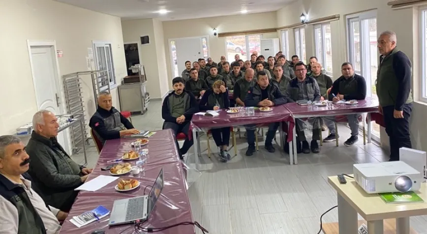 MÜCADELE EĞİTİM TATBİKATI DÜZENLENDİ