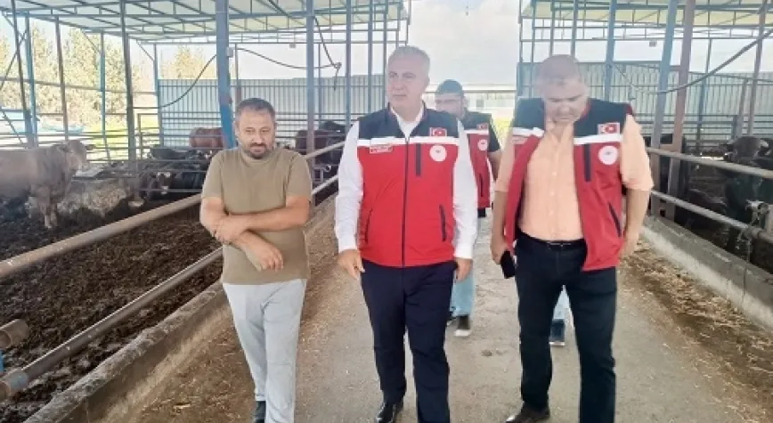 Müdür Türkmen'den Hayvancılık İşletmesine Ziyaret
